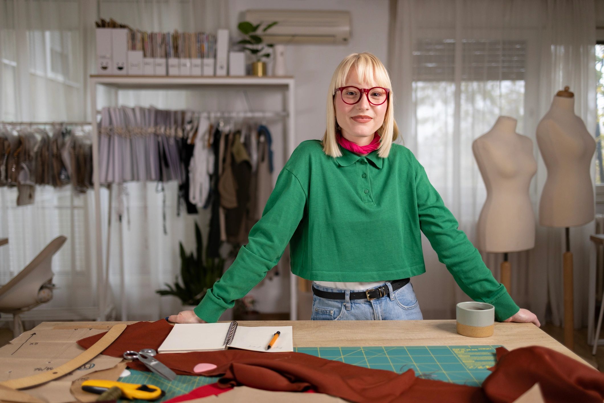 modern fashion designer creative portfolio