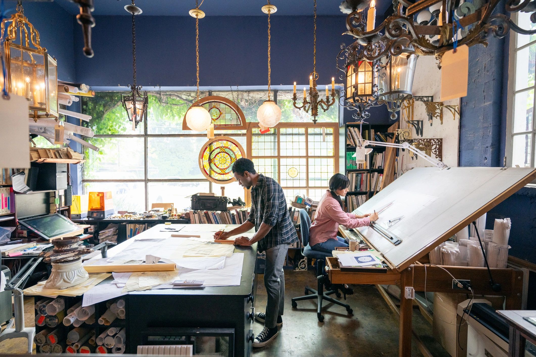 designer at work creative studio